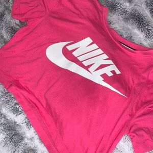 Nike Pink Crop Top